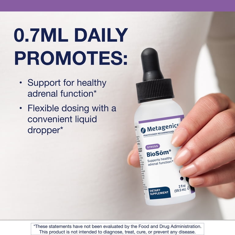 Metagenics BioSom - Liquid DHEA Supplement Dropper - for Men