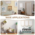 thumbnail image 6 of 10 Pack 15.75" Decorative Wood Trim, Unfinished 3D Wooden Furniture Molding Trim for DIY Craft, Home Wall Cabinet Shelf Window Door (Twisted-Shaped, 18mm), 6 of 6