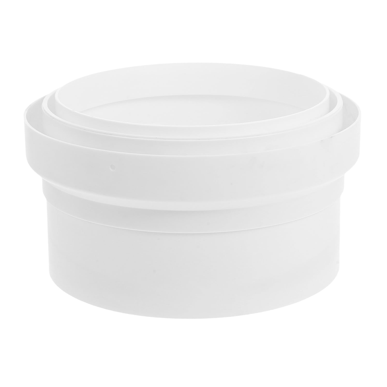 WHAMVOX Range Hood Damper PVC Range Hood Check Valve White Noise Reduction Ventilation Control 1Pcs