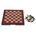 thumbnail image 1 of s De Plástico De Ajedrez Con Tablero De Ajedrez Plegable Con Inteligencia Familiar Básicas Los 24x24cm CUTICAT Juego de ajedrez internacional, 1 of 7