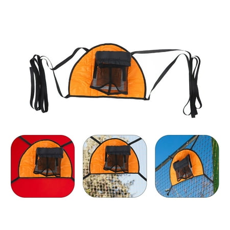 SOPOTUTU Indoor Basketball Hoop Orange Trampoline Basketball Frame for Fun Family Activities