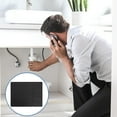 thumbnail image 3 of PBPBOX Practical Black Rubber Sink Mat for Under Sink Leak Prevention, 3 of 7