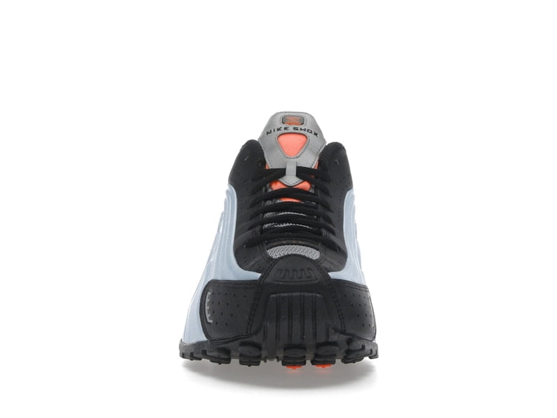 Nike Women's Shox R4 Blue Tint Total Orange Black Metallic Silver Shoes, from StockX
