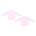 thumbnail image 3 of Creative Knitwear Kids Full Zip Polar Fleece Jacket, Pink, Sizes 12m-8, 3 of 7