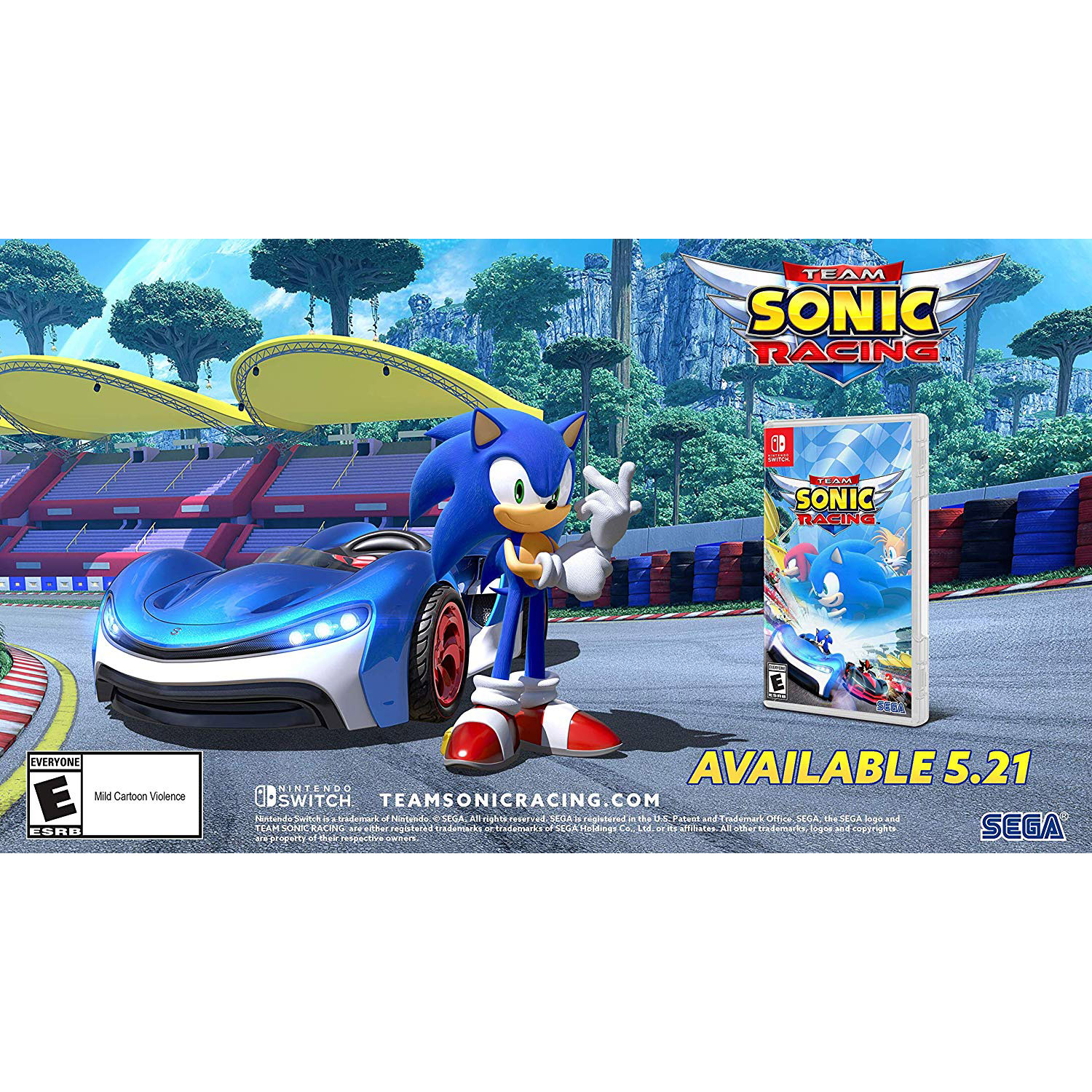 Team Sonic Racing, Sega, Nintendo Switch, 010086770070 - image 2 of 10
