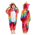 thumbnail image 2 of Pijamas de animales Kugurumi para niños, mono de punto azul, traje de una pieza, camisón, tops de Navidad, 2020, 2 of 2