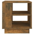 thumbnail image 3 of vidaXL Coffee Table Smoked Oak 40x40x43 cm Engineered Wood, 3 of 4
