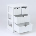 thumbnail image 2 of White Beadboard Wood Cabinet, 2 of 4