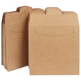 thumbnail image 1 of 100Pcs Cd Envelopes Manila Envelopes Storage For Cds Documents Cards Packaging, 1 of 8