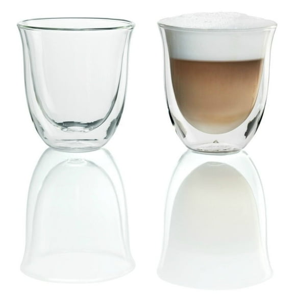 De'Longhi Cappuccino Double Wall Thermal Glasses