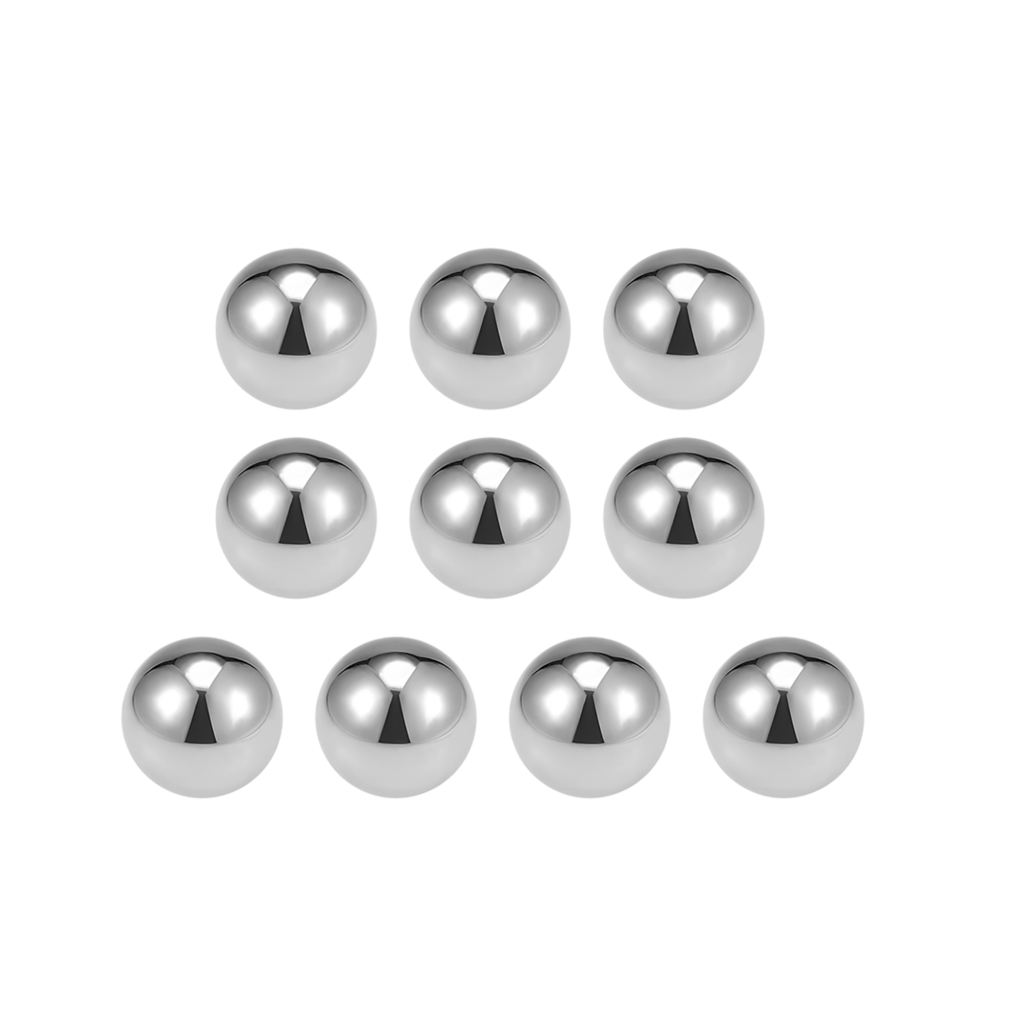 Bearing Balls 17mm Chrome Steel G25 Precision Balls 6063 HRC 10 Pack