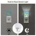 thumbnail image 3 of Bingfone Cute Ducky Print Night Lights Plug into Wall,Dusk to Dawn,Bright Nightlight Auto-On/Off, for Adults Kids Room Bedroom Bathroom Hallway Kitchen, 3 of 7