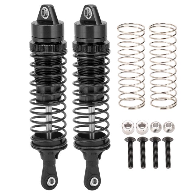 Amortiguador de aleación de aluminio RC, 2 uds., 115mm, para coches TRAXXAS SLASH 2WD 1/10 RC