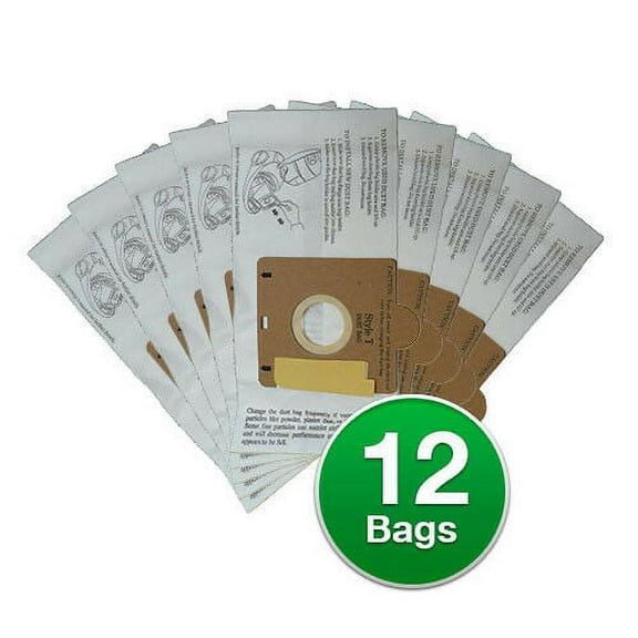 Envirocare Style T Replacement Vacuum Bag for Eureka 61555B / 133 (4-Pack)