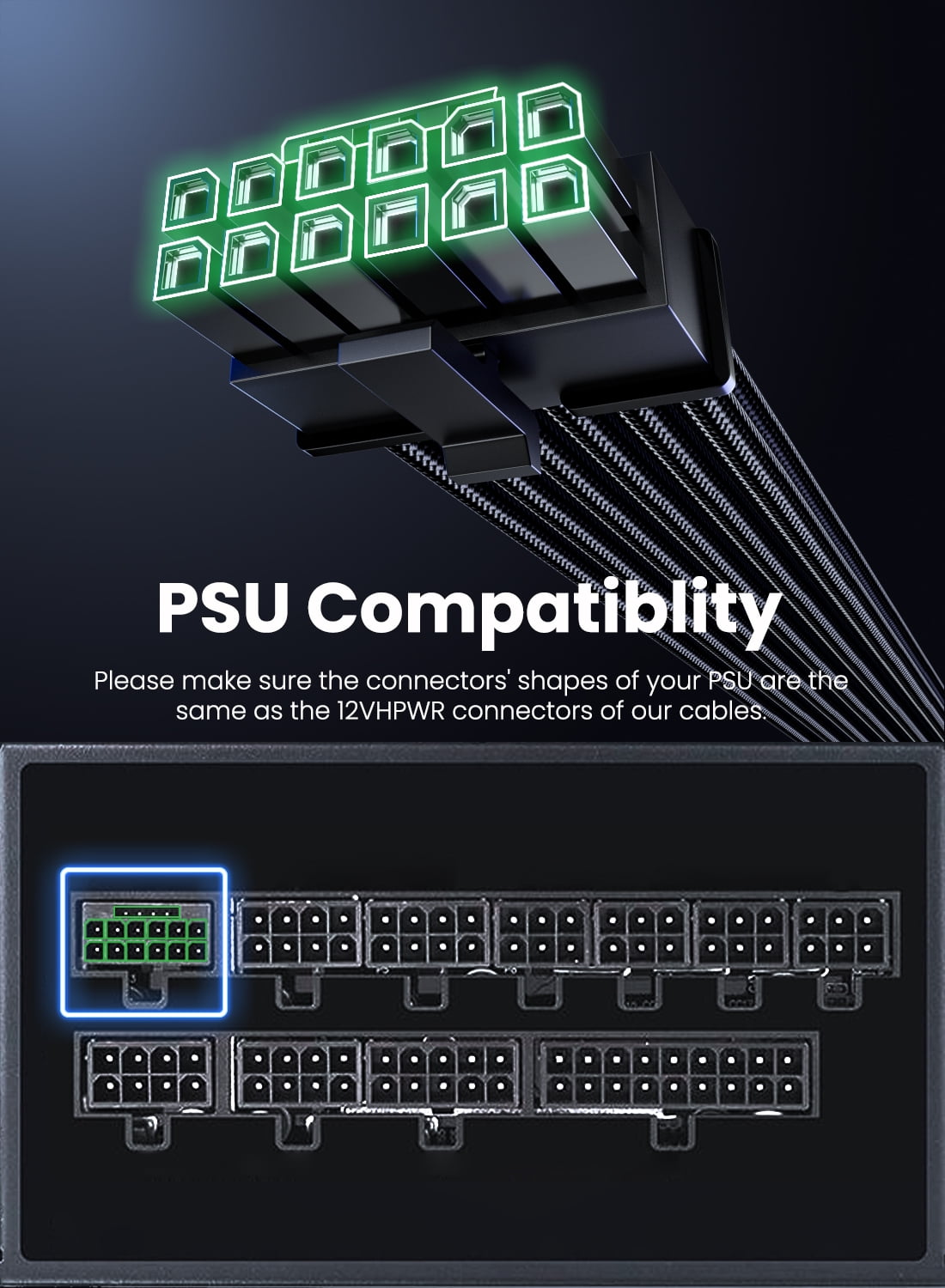 Fontes para RTX 4090, 4080, 4070 Ti BARATA Superframe 850W e 1000W com  cabo PCI 5.0 (12+4 Pinos) 