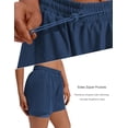 thumbnail image 6 of Pinspark 2 in 1 Athletic Shorts for Women, High Waisted Running Shorts with Zipper Pockets, 6 of 6