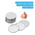 thumbnail image 4 of Uxcell 14mm Steel Disc, 100pcs Round Metal Stamping Blanks Tags Circle Metal Strike Plate DIY, 0.55in, 4 of 6