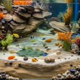 thumbnail image 4 of CTIRCHIU 1Set Realistic Floating Duckweed Plastic Aquarium Plant for Natural Fish Tank Landscape, 4 of 7