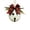 White, variant on yujiao Christmas Decorations Giant Metal Christmas Bell Hanging Ornament 14.6"(Black)