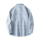 thumbnail image 3 of Blusa y camisa de manga larga con cuello vuelto para hombre Blusa de poliéster con solapa y bolsillos con botones de celda Return To The Ancients para hombre, 3 of 8