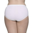 thumbnail image 3 of Fruit of the Loom Women's 10PK Fit For Me Eversoft Cotton Brief Underwear, Tag Free & Breathable Size 14, 3 of 4