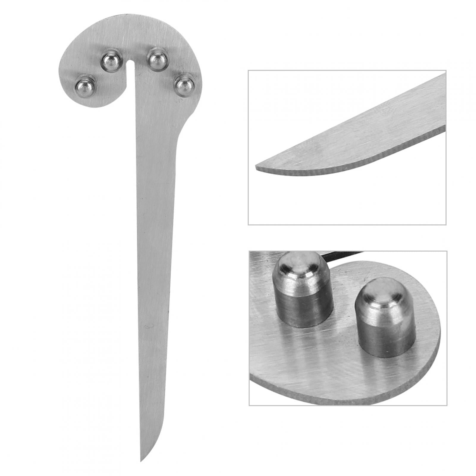 Stainless Steel Center Finder Gauge, 150mm Portable Center Gauge, For