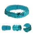 thumbnail image 3 of Unique Bargains 1 Pc Stretch Sequins Headbands for Women Blue, 3 of 6