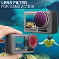 thumbnail image 3 of Filtre de Plongée, Violet/magenta, Rouge, Filtre d'Objectif, pour Appareil Photo Sport OSMO, Revêtement Multicouche, Filtres de Compensation de Correction de Couleur, Photographie Sous-Marine, 3 of 8