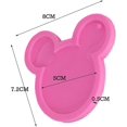 thumbnail image 4 of 2 piezas de dibujos animados Mickey forma de cabeza llavero molde de silicona Diy Topper decoración antiadherente accesorios de cocina Premium bandeja para hornear bandeja de helado para Homema, 4 of 4