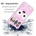 thumbnail image 3 of 3D Cute Cartoon Phone Case Compatible with iPhone 16 Pro Max - Fashionable and Stylish - Soft Silicone Protective Case - Kawaii Shockproof Protective Cover for Women, Girls, and Kids - Pink, 3 of 7