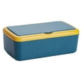 thumbnail image 3 of ColoMX Dispensador multifuncional de pañuelos húmedos, caja de almacenamiento de pañuelos de gran capacidad con tapa rectangular de plástico para toallitas húmedas de bebé y toallitas de baño., 3 of 8