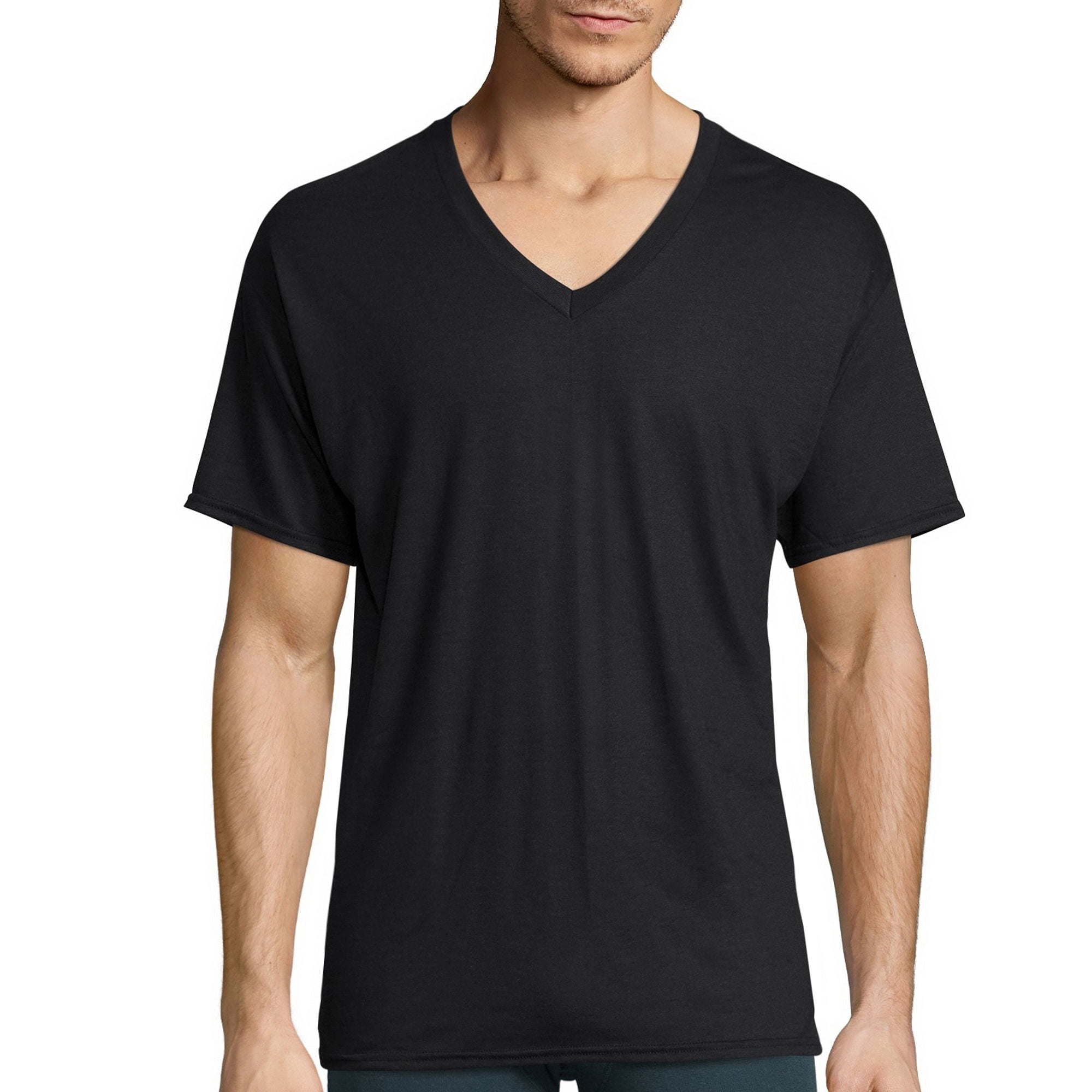 Hanes Men's XTemp Comfort Cool FreshIQ" VNeck Undershirt 3Pack, Mens