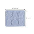 thumbnail image 4 of Wosthever Molde de silicona de alimentaria, Gel de sílice, y elástico, fácil de limpiar, epoxi de muñeco de nieve de amplia aplicación Artesanía, 4 of 6