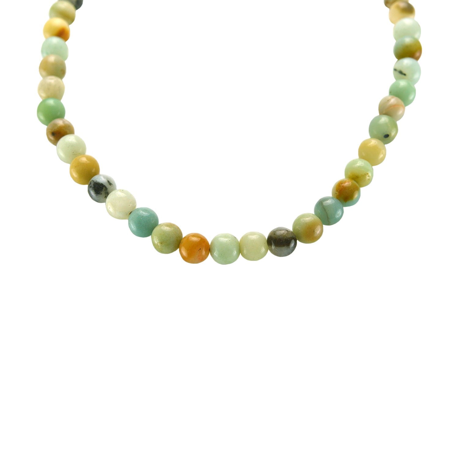 Blue Box Boutique Inc Amazonite Natural Stone Choker Necklace for Women, Teens