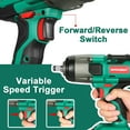 thumbnail image 5 of HYCHIKA 260 Ft-lbs Maximum torque, Cordless impact wrench 20V Max, 5 of 5