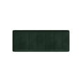 thumbnail image 4 of HomePop Theodore Metal & Faux Suede Bench, 42.5"W x 16"D x 19"H, Deep Forest Green/Black, 4 of 8