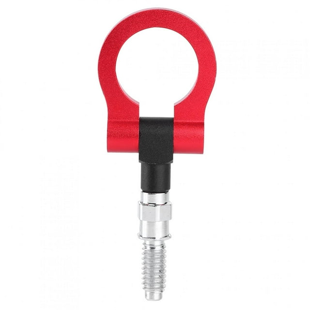 Tow Hook Decoration,Car Auto Trailer Aluminum Towing Tool Rear Tow Hook Decoration Tailored for Perfection