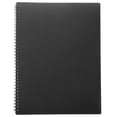 thumbnail image 1 of 1Pack Sheet Music Folder Black Rectangular for Musicians Concert Use with A4 Size, 1 of 8