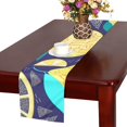 thumbnail image 3 of MKHERT Bright Lemons And Cloves Table Runner for Kitchen Wedding Party Home Decor 16x72 inch, 3 of 4