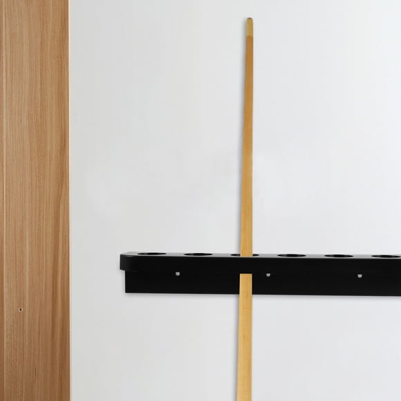 WHAMVOX 1Par Rack De Plástico Negro Para De Billar Con Espacio
