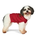 thumbnail image 5 of Vibrant Life Holiday Pet Sweater for Cats & Dogs, Spoiled Waffle Knit, Red, Small, 5 of 9