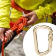 thumbnail image 4 of Advancent Mosquetón de escalada, artículos deportivos resistentes, accesorios para deportes al aire libre multiusos, accesorios para acampar, Escalada, 4 of 6