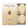 thumbnail image 1 of Barra de baño y cuerpo Soap Olivia Care Verbena, paquete de 4 unidades, caja de regalo, 1 of 5