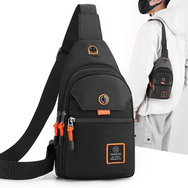 ¡Precios Increíbles, Descuento Ya!, Bolso de pecho informal de moda, mochila deportiva de tela Oxford para hombre, bolso de hombro para ir al trabajo, monedero, versión coreana, bolso cruzado