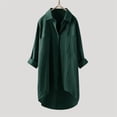 thumbnail image 2 of Long Sleeve Shirts For Women Casual Linen Blouses Tops Button Down Shirts Womens Long Sleeve Tops, 2 of 7