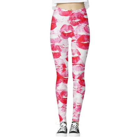 

Women Custom Love Printed Pants Custom Leggings For Leggings Running Christmas Santa Pilates Party Snowman Leggings plus Size Maternity Clothes