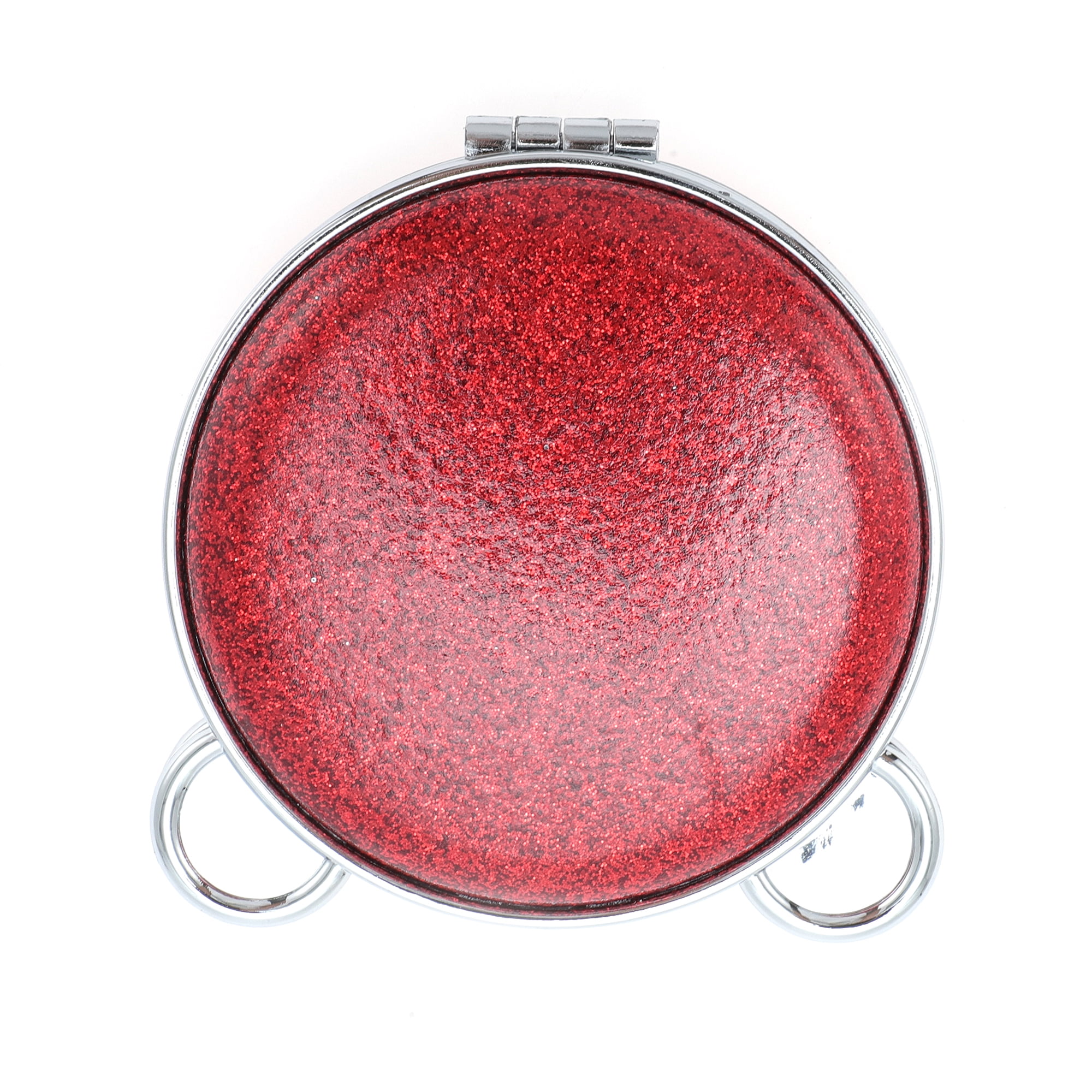 Unique Bargains Bears Style Makeup Mirror 1 Pc Red