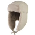 thumbnail image 1 of Gorro cálido de soldado de invierno con orejeras, gorro de cazador para hombre con orejeras, forro de felpa, gorro cálido a prueba de viento para desollar en invierno, cazar, montar al aire libre, 1 of 3