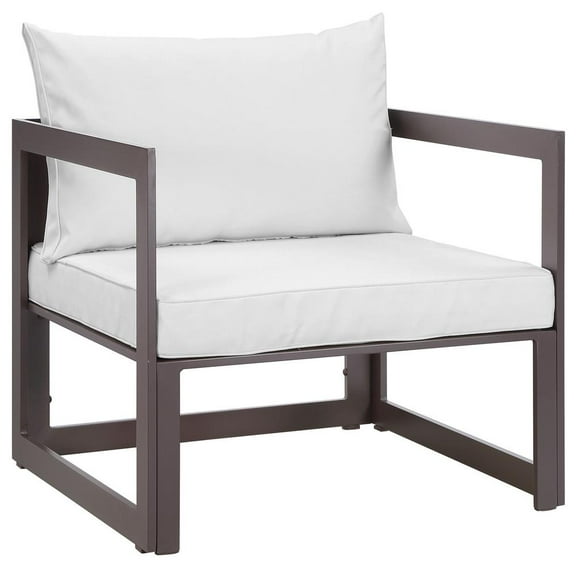 Modway Fortuna Outdoor Aluminum Armchair, Multiple Colors
