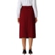 thumbnail image 3 of FALDA LÁPIZ CHIC Estilosa para Mujeres con Cintura Alta y Abertura Trasera para Trabajo y Uso Casual M Rojo Oscuro, 3 of 5